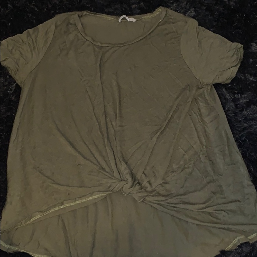 Tied Front Shirt